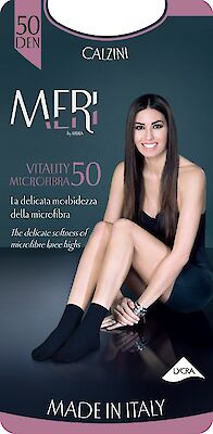 Foto di CALZINO VITALITY COL.EBANO 50 DEN.TG UNICA