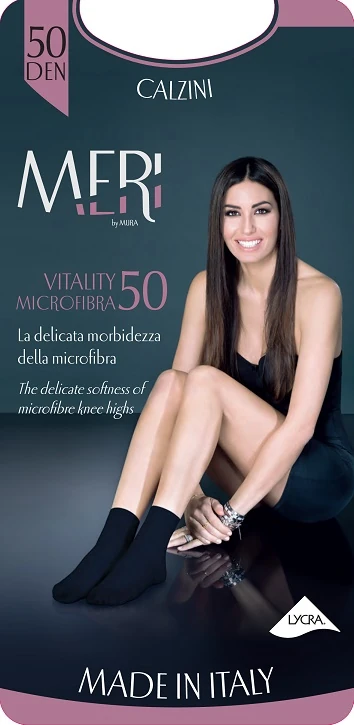 CALZINO VITALITY COL.EBANO 50 DEN.TG UNICA