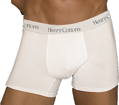 Foto di BOXER UOMO BIANCO TAG.S/XXL 90% COTONE 10% ELASTAN