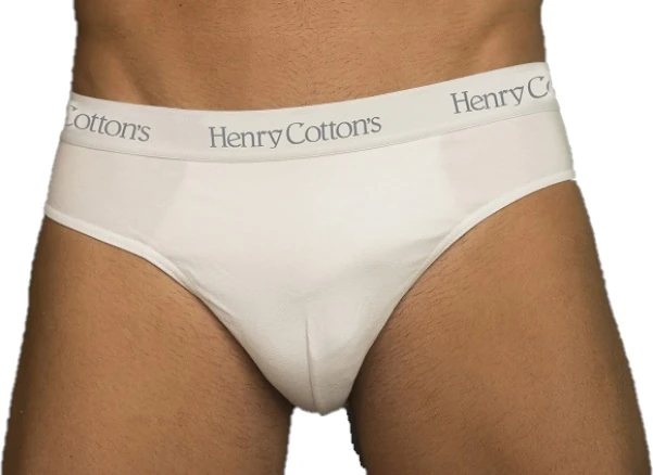 SLIP UOMO BIANCO TAG.S/XXL 90% COTONE 10% ELASTAN