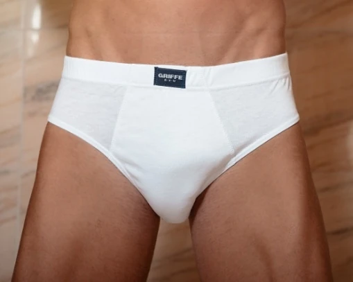 SLIP UOMO BIANCO 100% COTONE MERCERIZZATO