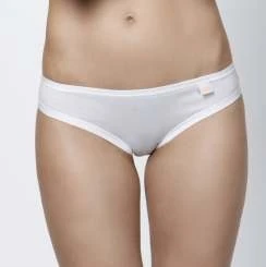 Foto di SLIP DONNA BIANCO/NERO 90% COTONE 10% ELASTAN