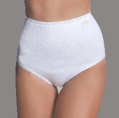 Foto di SLIP DONNA BIANCO/NERO 90% COTONE 10% ELASTAN