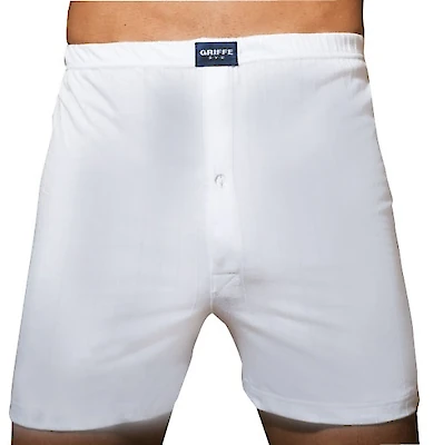 Foto di BOXER UOMO BIANCO 100% COTONE MERCERIZZATO