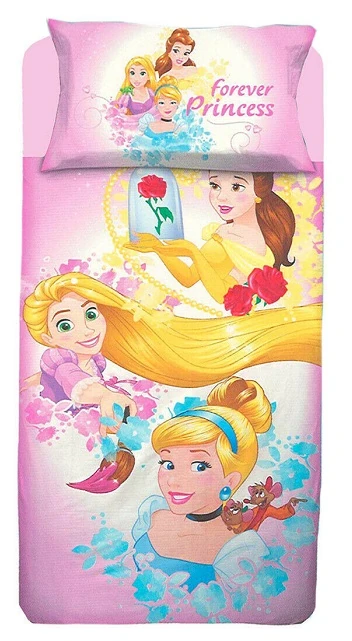 COPPIA LENZUOLA DISNEY 100% COTONE