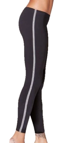 LEGGINGS DONNA SINGOLO BLU LUNGO C/ELASTICO TAG.M-L