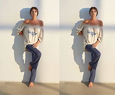 Foto di PIGIAMA DONNA MOD.MORGANA ASS.BIANCO-SHELL TAG.S-XL