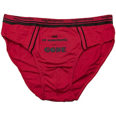 Foto di SLIP UOMO SINGOLO ROSSO TAG.M/4