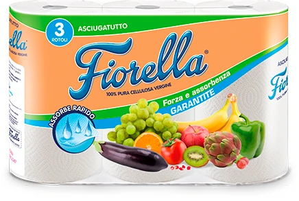 CARTA CUCINA ASCIUGATUTTO FIORELLA 300GR.