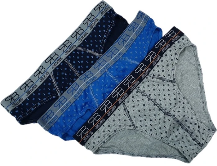 SLIP UOMO ASSORTITO 65% COT. 5% ELAS. 30% POLIES.